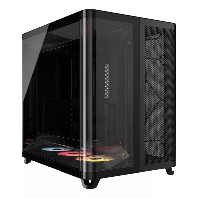 Caja de PC Corsair AIR 5400 RS-R ARGB Midi Tower negra