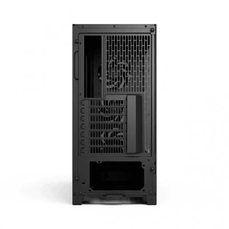 Caja para PC Fractal Design Pop 2 Air negro TG Midi Tower – ATX, 3 ventiladores frontales de 120 mm, compatible con unidades de 2,5