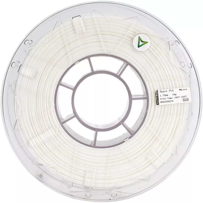 Material de impresión 3D Creality 3D 3301010405 ácido poliláctico PLA Blanco 1 kg
