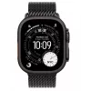 Smartwatch Apple Watch Ultra 3 GPS + Cellular 49mm Caja de titanio negro con milanesa de titanio negra mediana