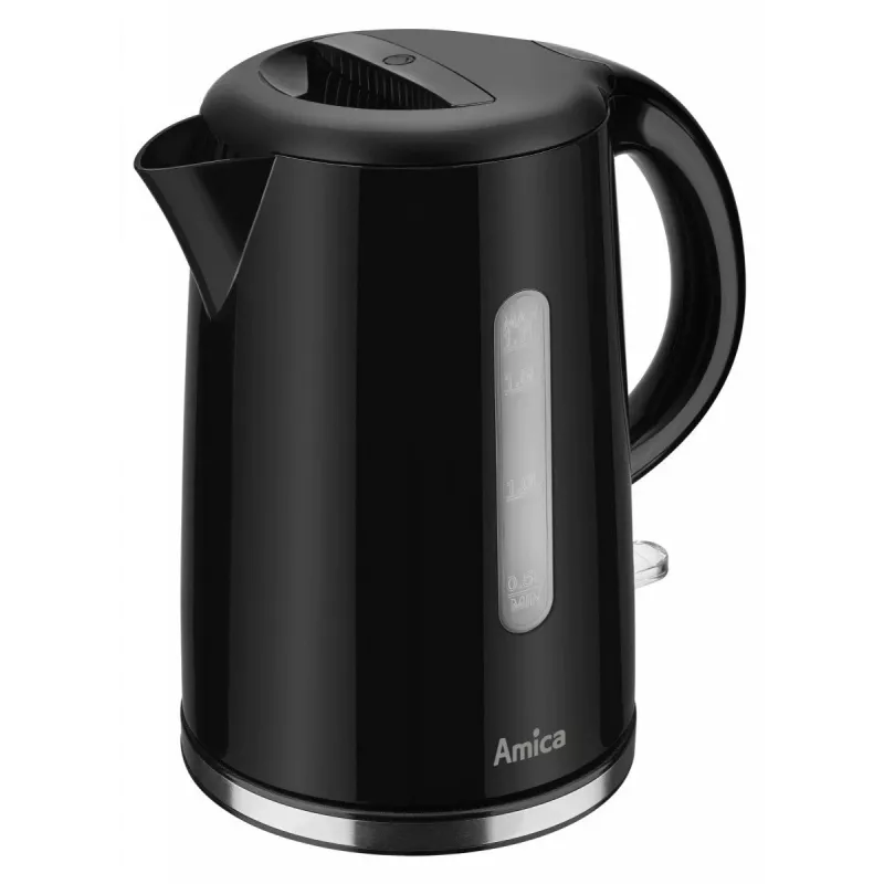 Amica KF1002 hervidor eléctrico, 1,7 L, negro