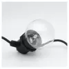 Guirnalda luminosa RealPower 463614 LED 12 luces blanco cálido 4,9 m a pilas (AA)