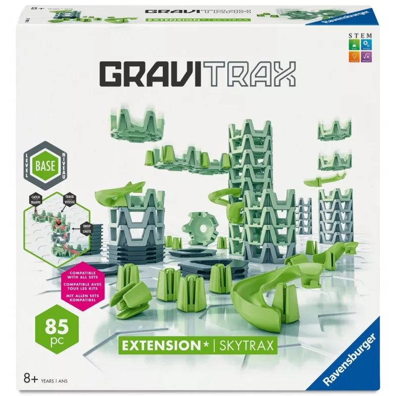 Pista de canicas Ravensburger GraviTrax ampliación Skytrax a partir de 8 años