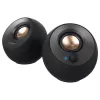 Altavoces estéreo de escritorio Creative Pebble 2.0, negro