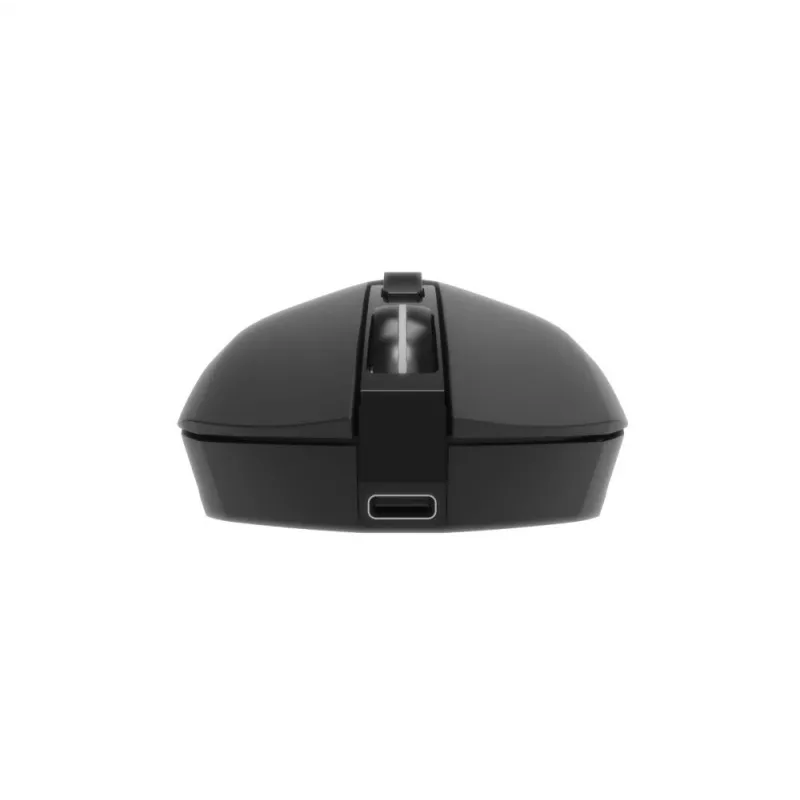 Ratón óptico inalámbrico RF Gembird MUSGW-6BL-02 — para diestros, 3200 DPI, 6 botones, negro, RGB