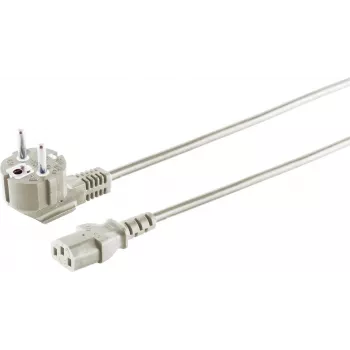Cable de alimentación S/CONN 60006 negro 1,8 m CEE 7/7 conector hembra C13