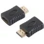 Adaptador HDMI ShiverPeaks 77408 con contactos dorados, compatible con 4K2K