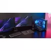 Caja de PC semitorre TACENS Mars Gaming MC-INFINIOLITE, negra, cristal templado, compatible con ATX/Micro-ATX/Mini-ITX, ventilador de 120 mm