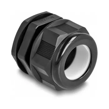 Prensaestopas EX DeLOCK M32 negro 2 uds. poliamida