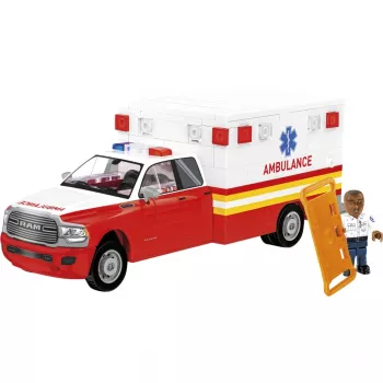 Juguete de construcción Cobi RAM 3500 Ambulance modelo 24609 set de bloques