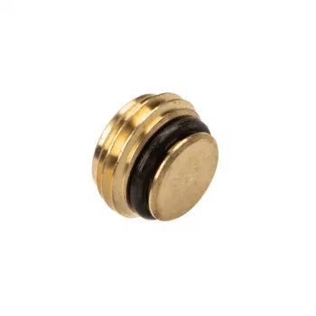 Tapón G1/4 de Singularity – Tapón roscado de latón para conectores de refrigeración líquida (SC-STOP-PLUG)