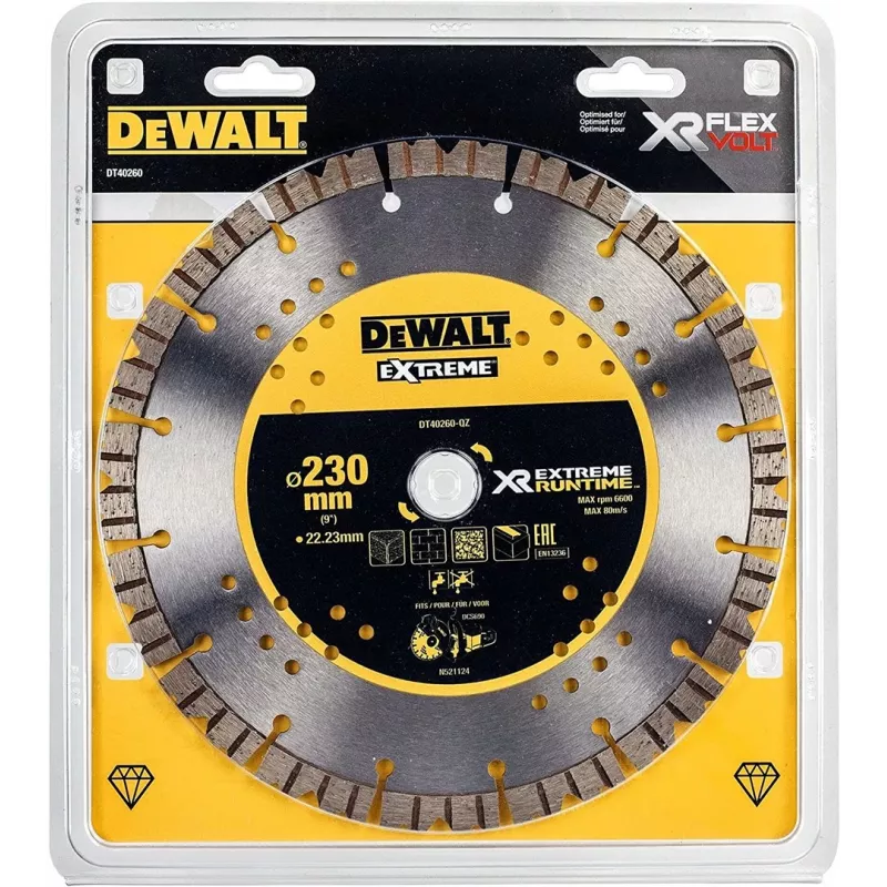 Disco de corte accesorio para amoladora angular DeWALT DT40260-QZ