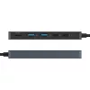 Hyper HyperDrive Flex HD4101BKGL hub USB-C de 5 puertos (2x USB-A, 1x USB-C, 1x HDMI), negro