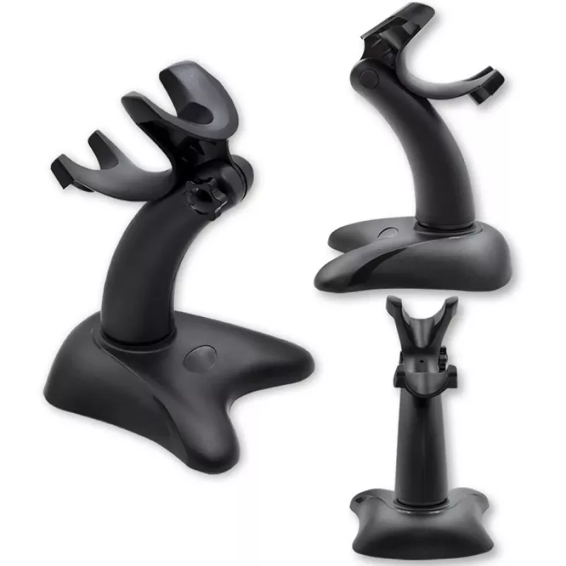 Soporte para escáner de códigos de barras QOLTEC 50855 regulable en altura con base estable