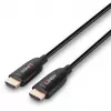 Lindy 38511 cable HDMI 2.1 8K60 híbrido de fibra óptica de 15 m, AOC, HDMI macho a HDMI macho, 4K120, negro