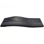 Logitech ERGO K860 - Teclado - Inalámbrico - 2,4 GHz, Bluetooth 5.0 - QWERTY - Español - Grafito