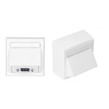 Módulo de enchufe Vivolink WI221196 DisplayPort blanco