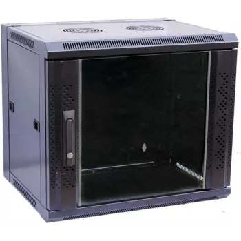 Caja de pared 6U VALUE 26.99.0147 montaje en pared negro