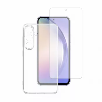 Funda 4smarts Samsung Galaxy A55 transparente 16,8 cm 6,6