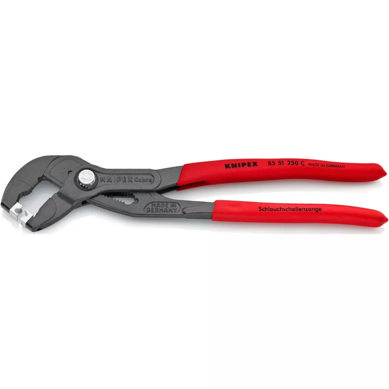 Knipex 85 51 250 C alicates para abrazaderas de muelle, 250 mm