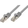 Cable de red shiverpeaks BASIC-S Cat7 S/FTP gris 0,25 m