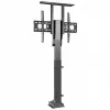 Maclean MC-866 elevador eléctrico de TV para 37-65 pulgadas (94-165,1 cm), mando a distancia, VESA hasta 600×400, máx. 50 kg, negro