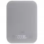 Báscula de cocina Adler AD 3181, vidrio templado, capacidad 10 kg, precisión 1 g, pantalla LCD, gris