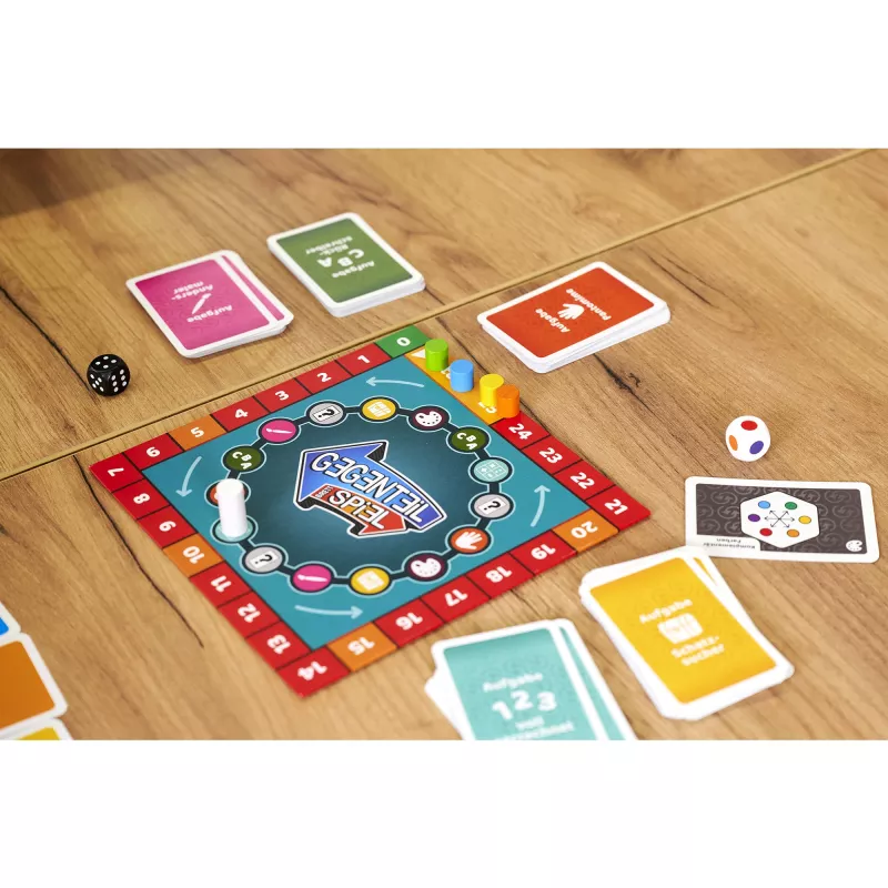 Juego de mesa Gegenteil, juego de rompecabezas