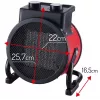 Calefactor cerámico Camry CR 7743