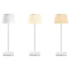 Lámpara de mesa TRACER Pluto blanca TRAOSW47233 LED regulable, acabado blanco