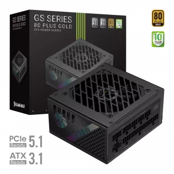 Fuente de alimentación Gamemax, 80 PLUS, Gold | GS 850G | 850 W