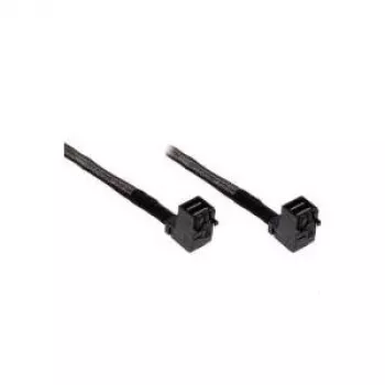 Cable InLine Mini SAS HD SFF-8643 a SFF-8643, 0,5 m, negro