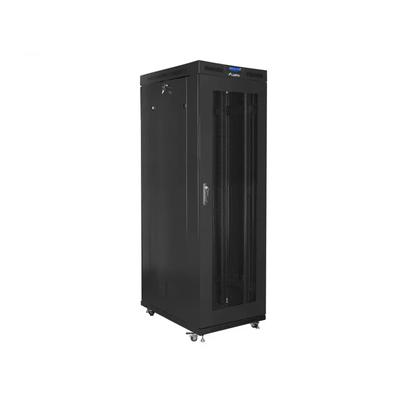 Armario rack Lanberg FF01-8227-23BL 27U de pie negro
