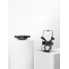 Vention soporte de móvil para coche con cierre automático y clip de pico gris para barras transversales