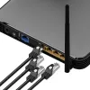 Cable de red Extralink LAN cable de parcheo Cat.5e RJ-45 2 m negro