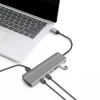 Hub USB 3.2 ultrafino 2x USB-A, 8x USB-C, PD, 100W