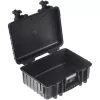 B&W outdoor.cases Type 4000 maleta rígida con juego de divisores acolchados, negra, 4000/B/RPD
