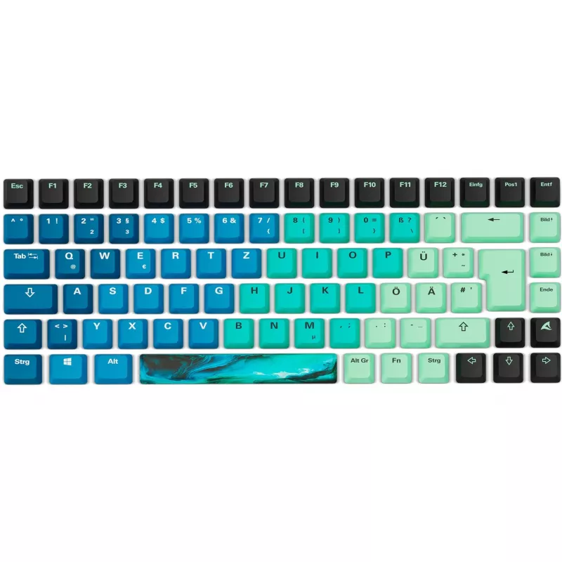 Sharkoon SKILLER SGK50 S3 Design Bundle D4 set de teclas y alfombrilla de ratón