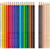 Faber-Castell 112819 Grip Skin Tones Lápices de colores, 18+6