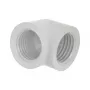 Adaptador en ángulo de 90° Barrow G1/4 hembra a G1/4 hembra TDWT90SN-V2 — Blanco