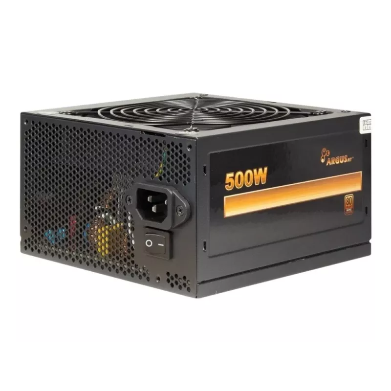 Fuente de alimentación Inter-Tech ArgusNT BPS-500 500 W 20+4 pin ATX ATX Negra