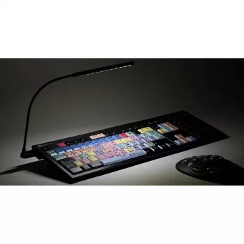 Teclado Logickeyboard Adobe Premiere Pro CC QWERTZ alemán multicolor