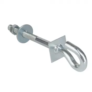 Tornillo de gancho Extralink EX.6464 16/200 mm – anclaje metálico para techo y pared para gestión de cables