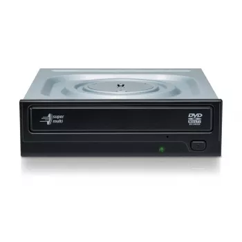 Unidad interna DVD±RW HITACHI Hitachi-LG Super Multi DVD-Writer GH24NSD6 bandeja Negro SATA 24x DVD 48x CD 146×165×41,3 mm