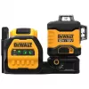 Nivel láser DeWalt DCE089D1G18-QW haz verde autonivelante 360° con compatibilidad con receptor