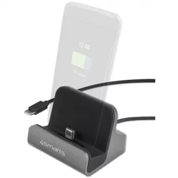 Base de carga 4smarts VoltDock USB-C 60W gris (541426)