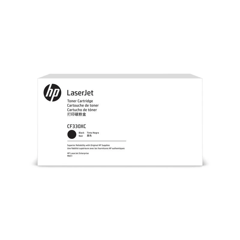 HP 654X CF330XC cartucho de tóner Contract, negro