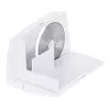 Cortadora de fiambre Adler AD 4703 eléctrica 150 W blanca plástico