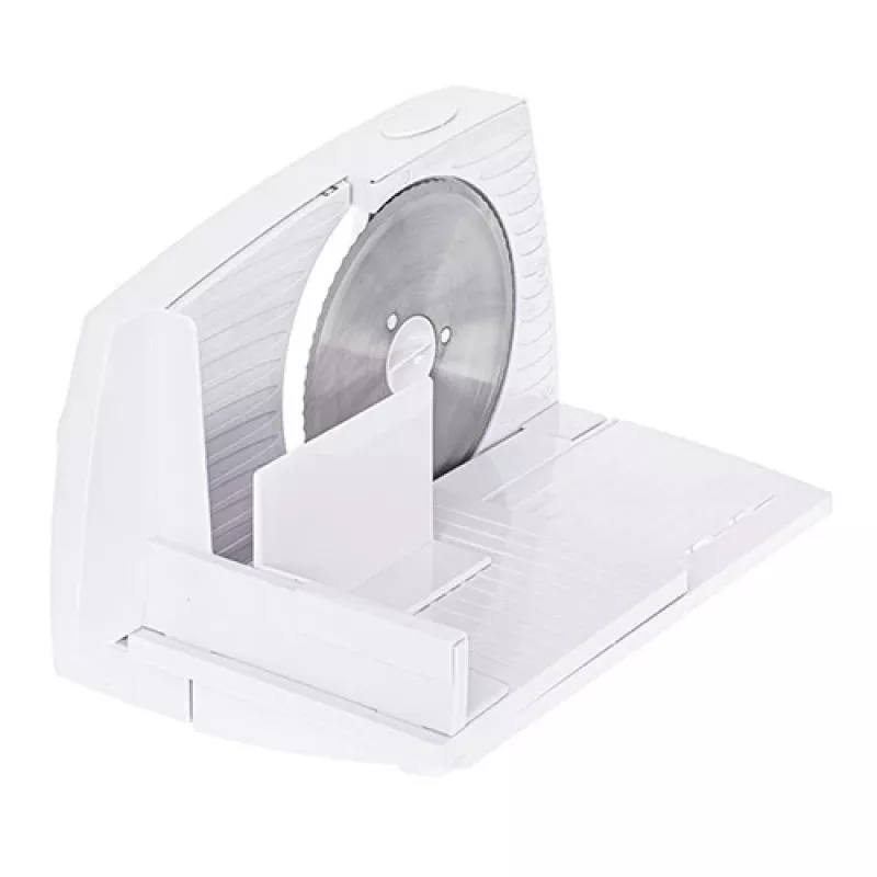 Cortadora de fiambre Adler AD 4703 eléctrica 150 W blanca plástico