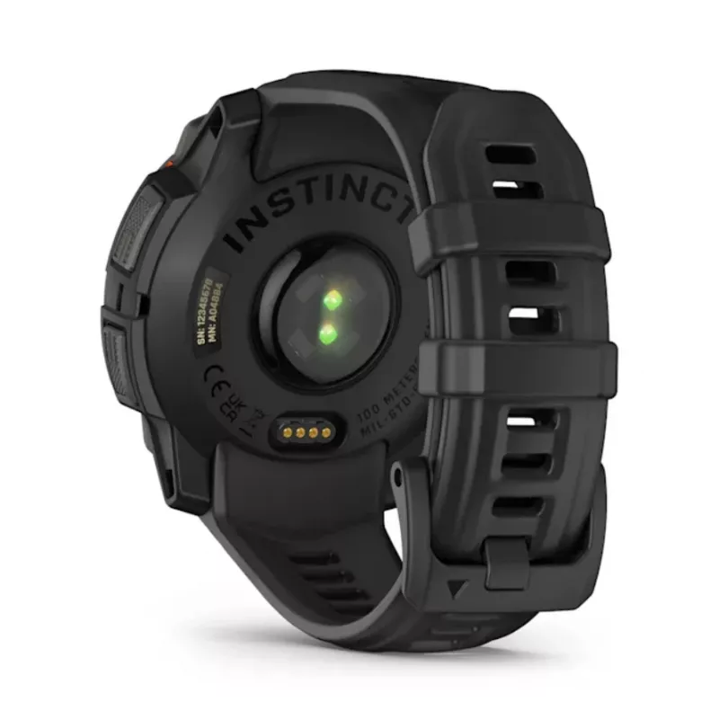 Garmin Instinct® 3 – 45 mm, reloj solar Negro